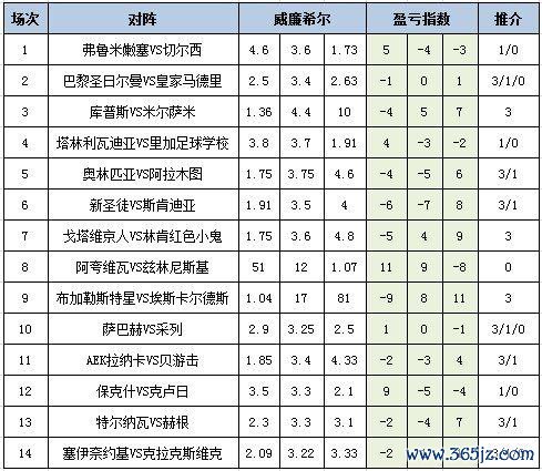 盈亏指数